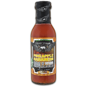Croix Valley Pineapple Habanero BBQ & Wing Sauce -fles 354g