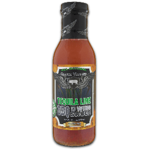 Croix Valley Tequila Lime BBQ & Wings Sauce -fles 354g