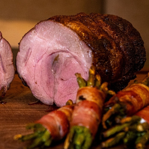 Haricots verts bij een procureur rollade 