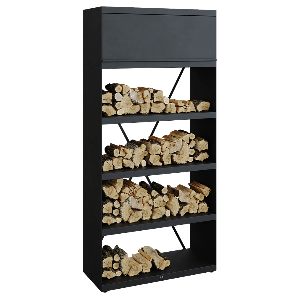 OFYR Wood Storage Black 100