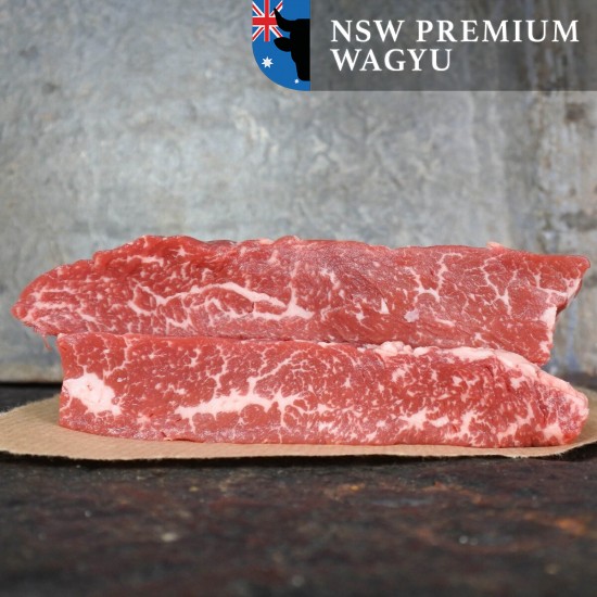 Wagyu flank steak 3/4 marbling Australia