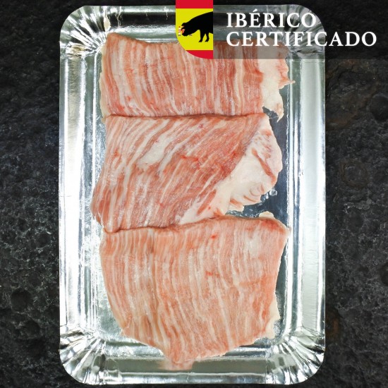 Varkenswangetjes slices Iberico
