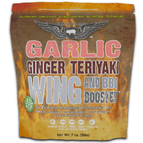 Croix Valley Garlic Ginger Teriyaki Wing Booster -zakje 200g