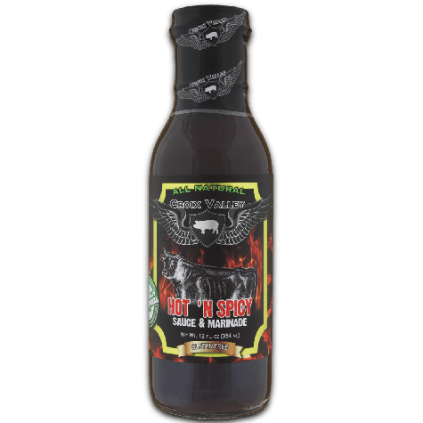 Croix Valley Hot n Spicy Sauce & Marinade