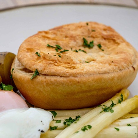 Meat Pie Asperge & Kip