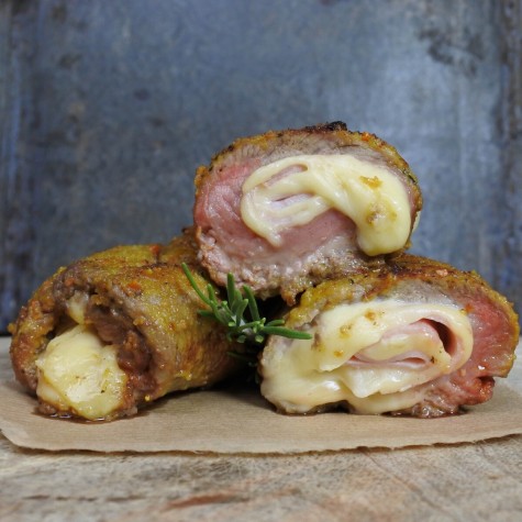 Cordon Bleu Blonde d'Aquitaine met boerenkaas & livarham