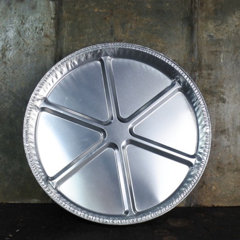 Aluminium partyschaal of drippan rond 40cm