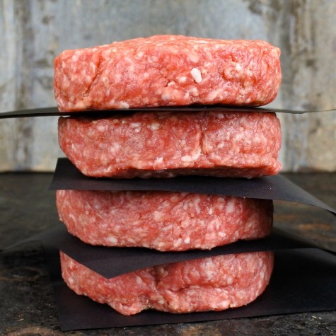 Black angus burger puur