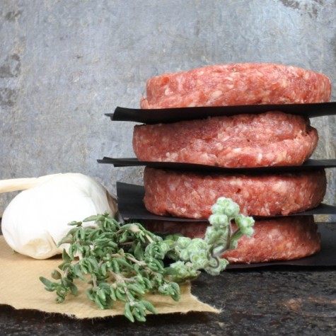 Black Angus burger -  chimichurri