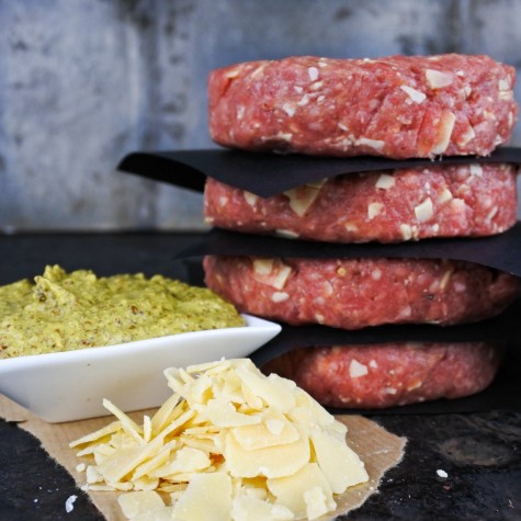 Black Angus burger - old Amsterdam/mosterdzaadjes