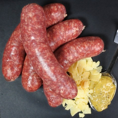 Braadworst USA Angus Old Amsterdam Mosterd