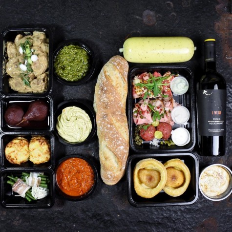 Dinerbox Varkenshaas in Roomsaus