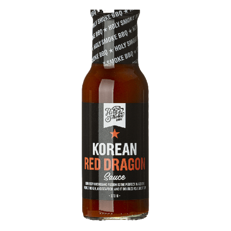 Holy smoke BBQ Korean red dragon