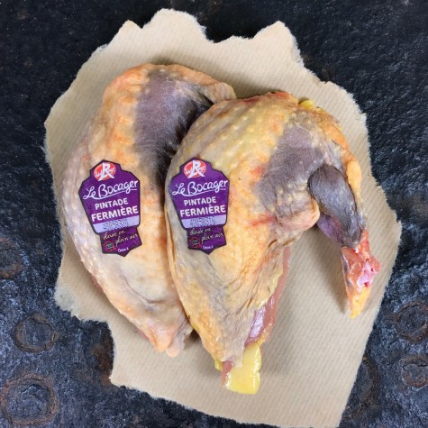 Parelhoenfilet met vel en stick Label Rouge