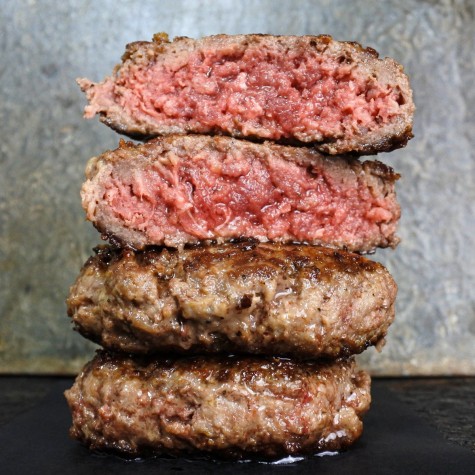 Dry Aged Irish grass fed beefburgers