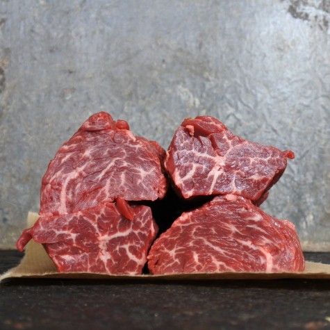 Longhaas (uitgevliesd) Black Angus