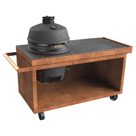 OFYR Kamado Table Corten 150 PRO+ Corten Donker Grijs Keramiek