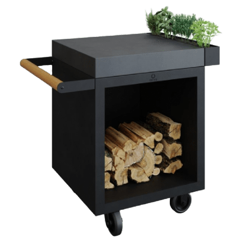 OFYR Mise en Place Table Black 65 PRO Donker Grijs Keramiek