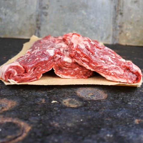 Outside skirt gevliesd Black Angus USA