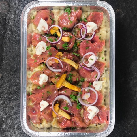 Ovenslee varkenshaas met truffel