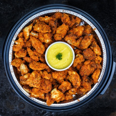 Partypan Kippeling met joppiesaus