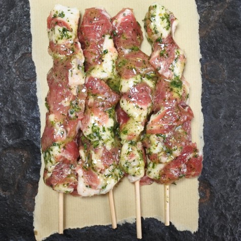 Pincho Iberico French garden