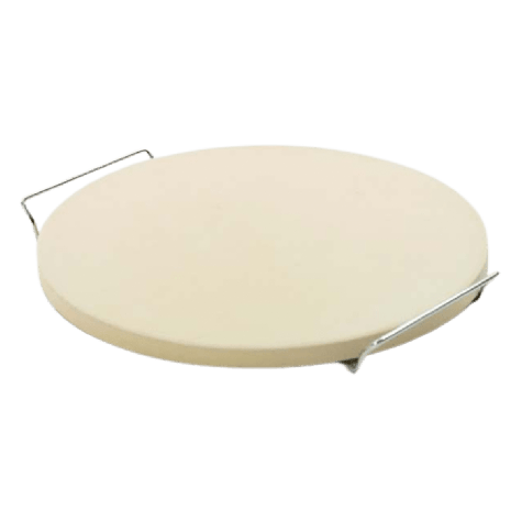 Pizzasteen Met Houder 38 Cm - 2 Cm Dik