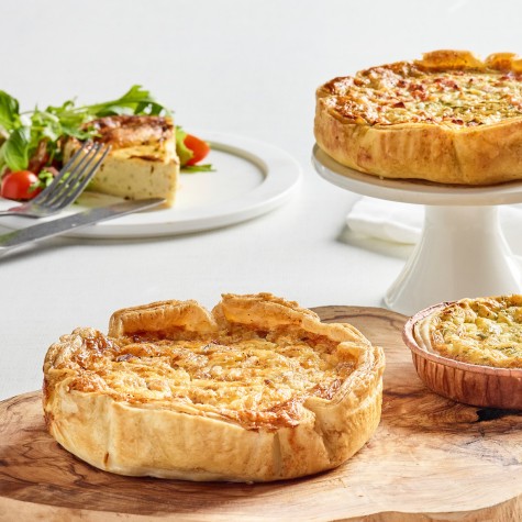 Quiche met Tomaat en Mozzarella
