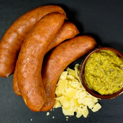 Rookworst LIVAR Old Amsterdam/mosterd