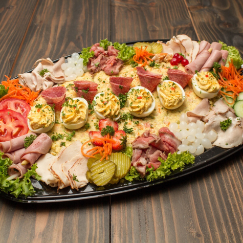 Huzarensalade op schaal