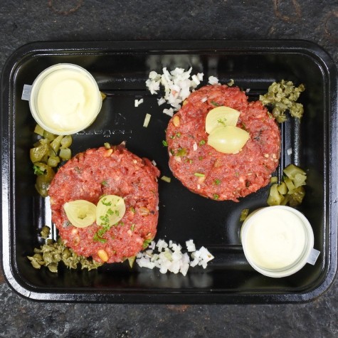 Steak tartare compleet