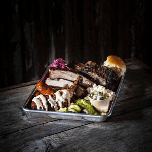 Holy smoke BBQ aluminium tray groot