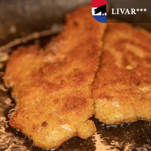 Gepaneerde schnitzel bereid