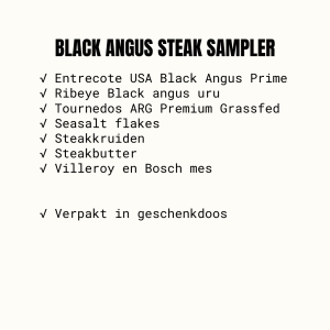 Giftbox Black Angus Steak Sampler