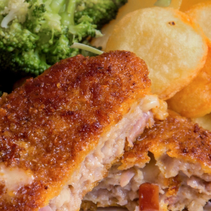 Cordon bleu burger LIVAR