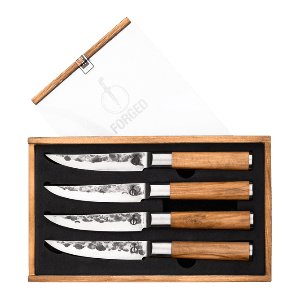 Forged Olive Steakmessen