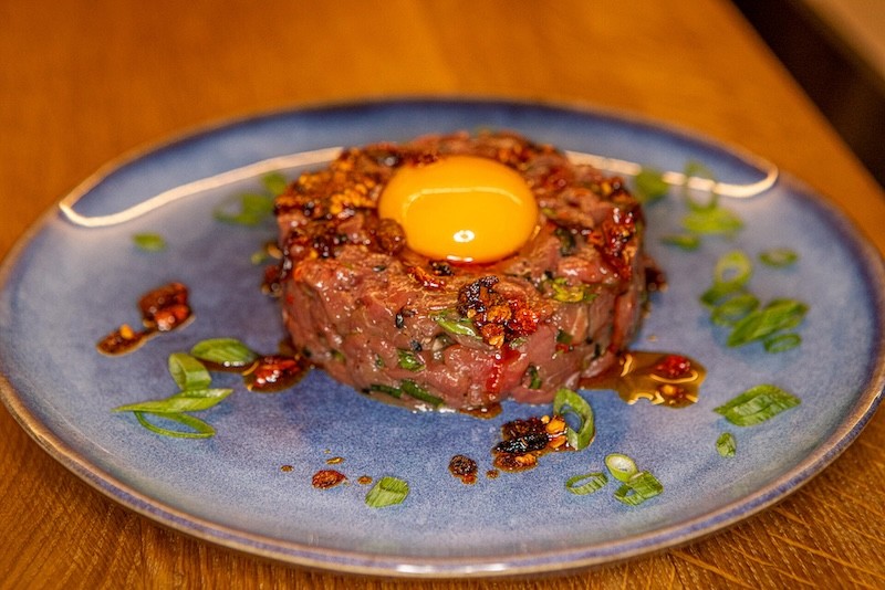 Japanse steak tartaar van picanha