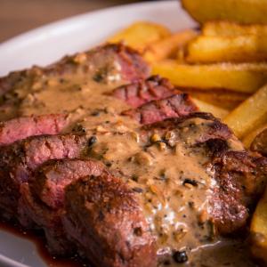 Steak au Poivre