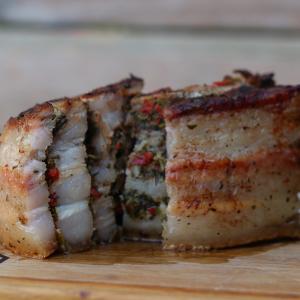 Porchetta Pinwheels van LIVAR speklappen