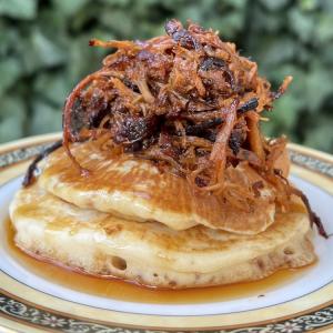 Pulled Pork Pancakes