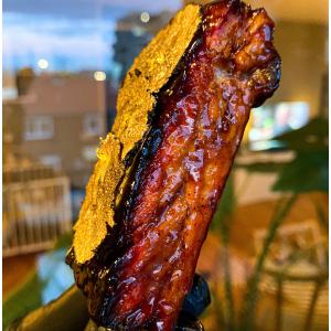 St. Louis Style ribs met truffelboter