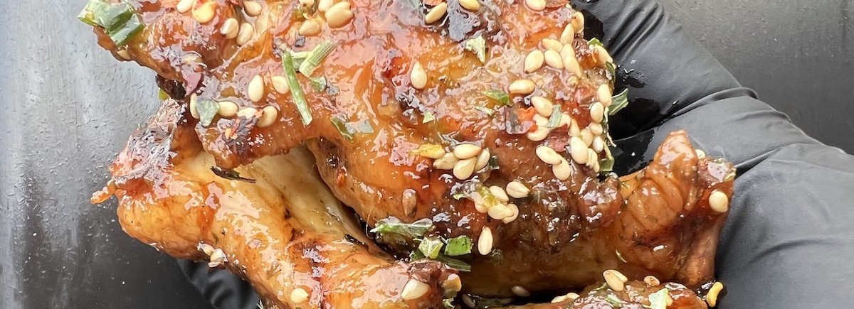 Garlic & honey wings