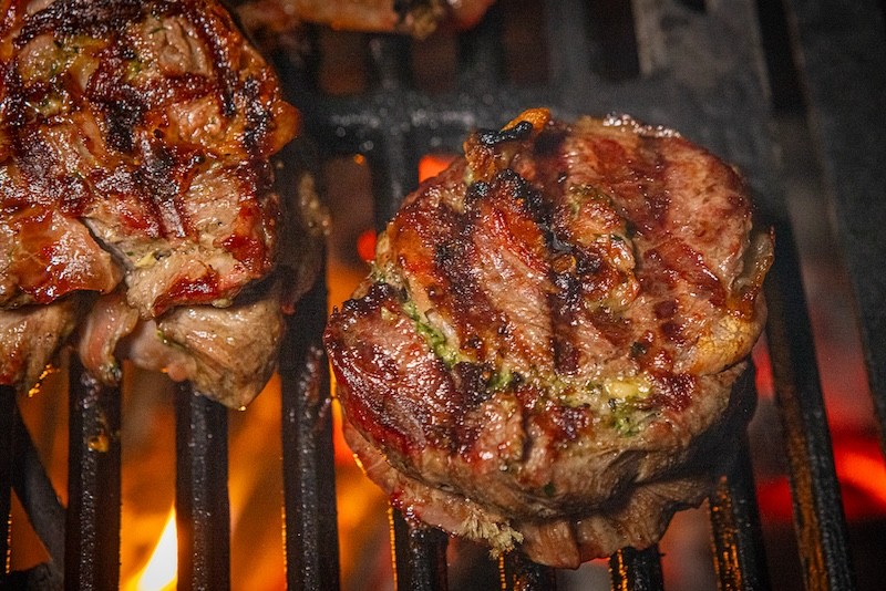 Italiaanse bavette pinwheels